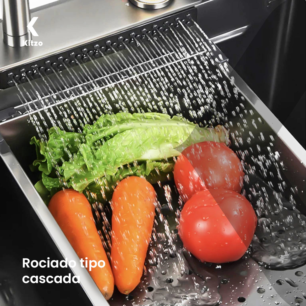 Fregadero De Cocina   Fregadero de Cascada   Fregadero Doméstico para Cocina, Bar, Comedor, Exterior