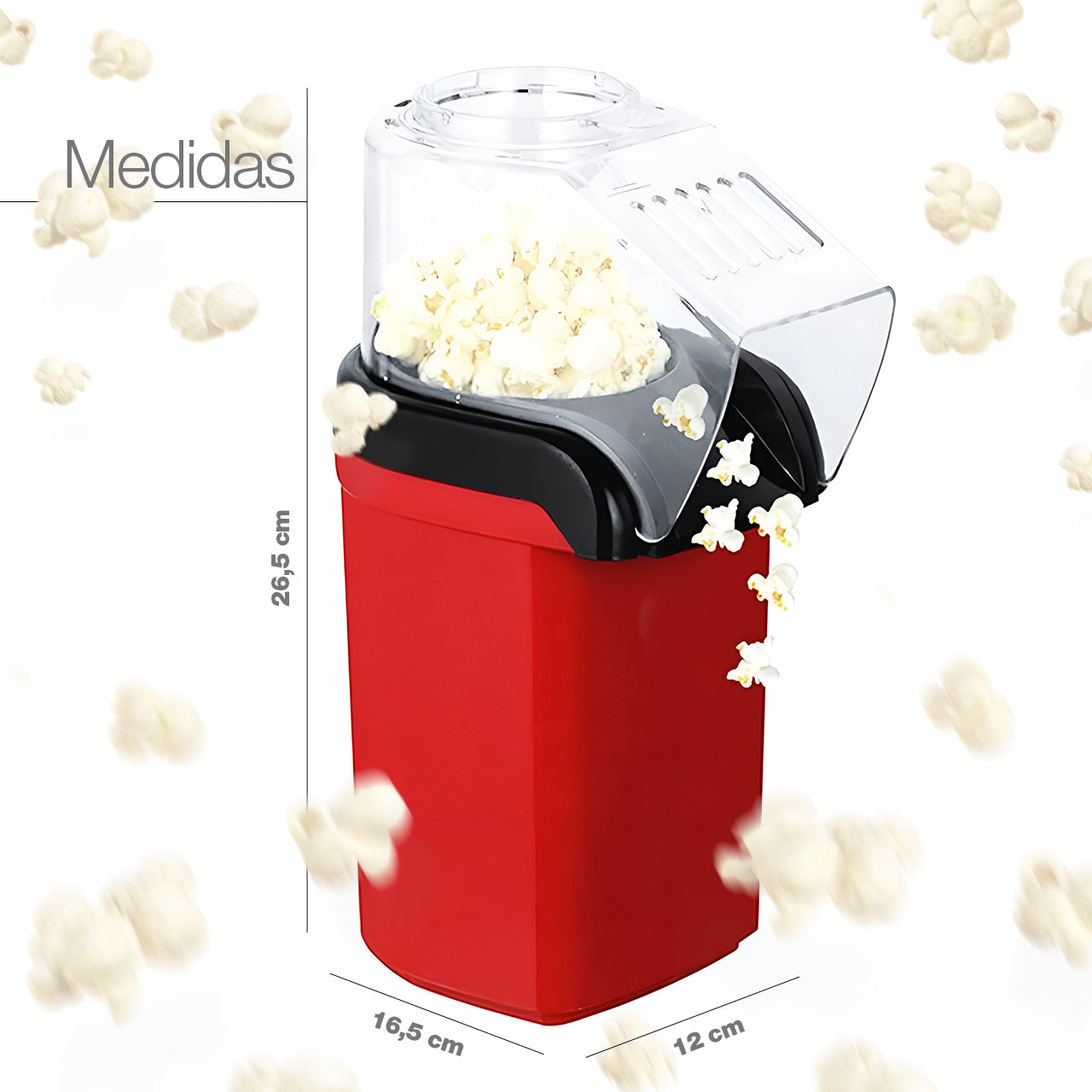 Palomera Eléctrica Compacta – Sin Aceite