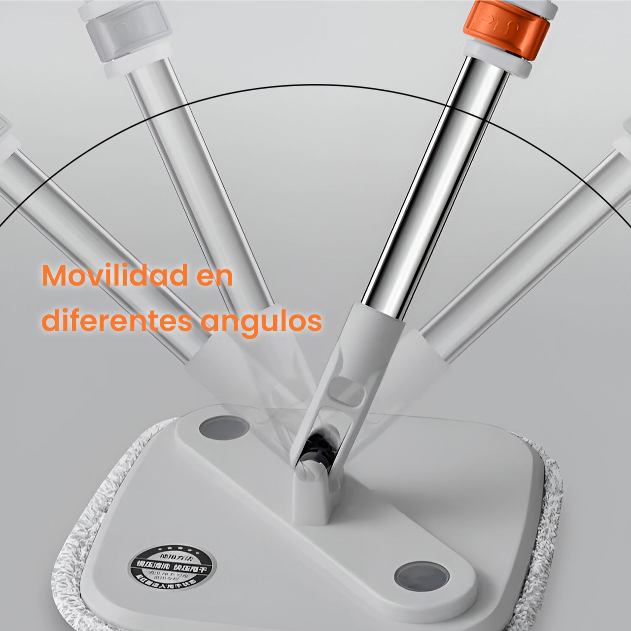 Trapeador Mop 360° Fácil Exprimido con Cubeta y Repuesto