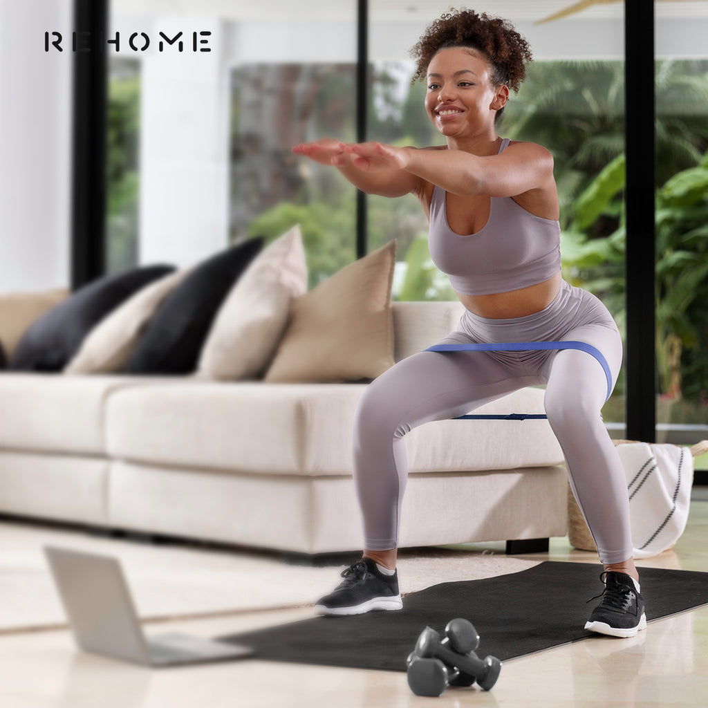 Kit De Pesas Mancuernas Neopreno 3 5 8 Lb Soporte Ejercicio Color Gris