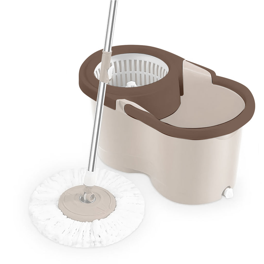 Mop Giratorio Mágico Con Cubeta Y Trapeador Con 3 Repuestos