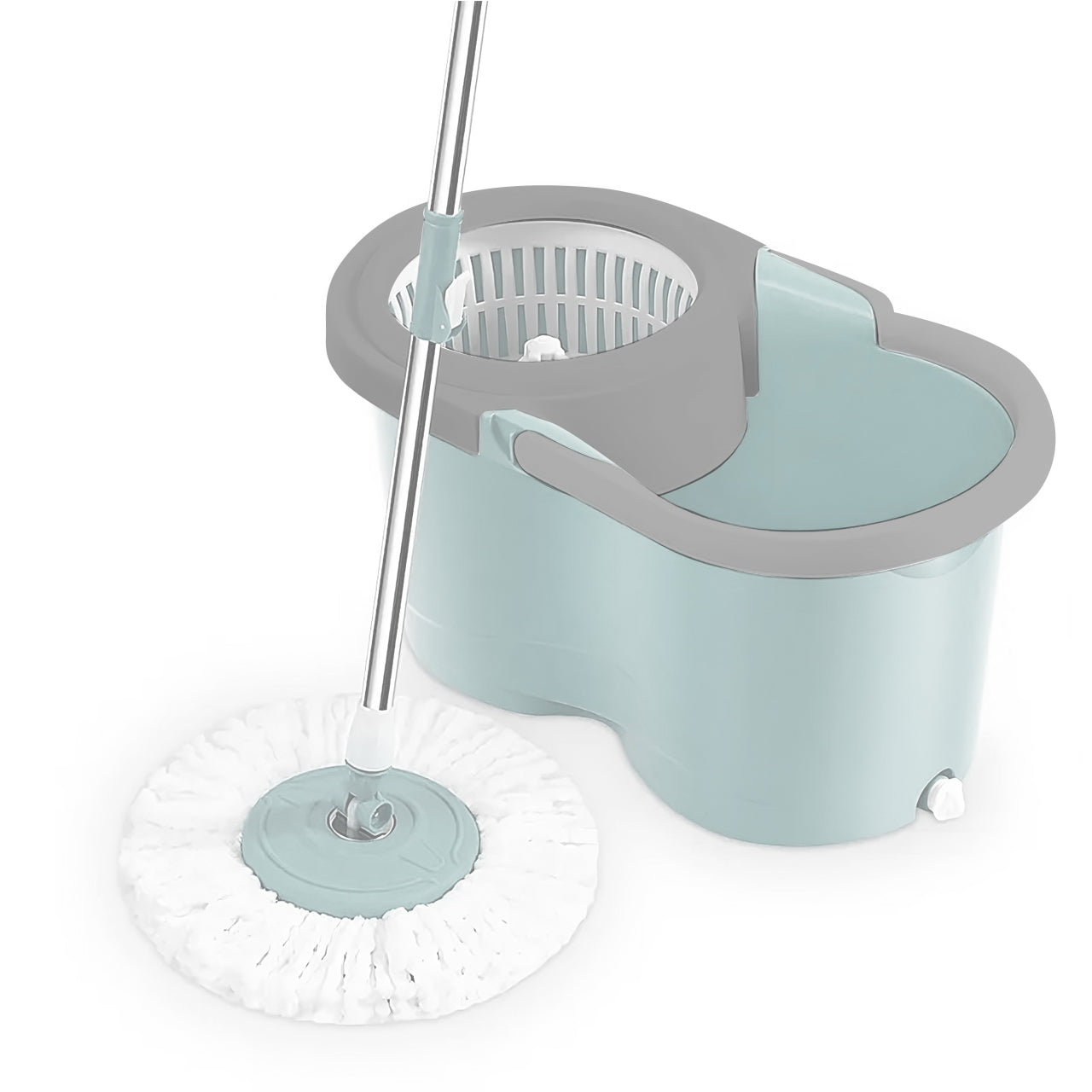 Mop Giratorio Mágico Con Cubeta Y Trapeador Con 3 Repuestos